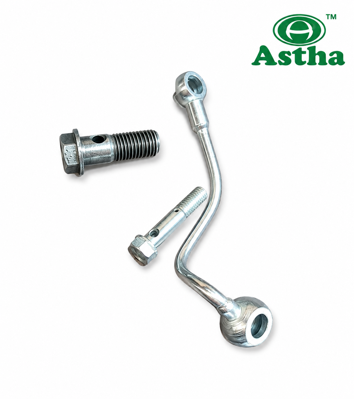 Pipe Engine Oil Assembly Set-3 (1-Pipe 2-Banjo Bolt)